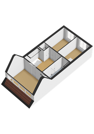 Floorplan - Kerdijkstraat 18A, 3038 XE Rotterdam